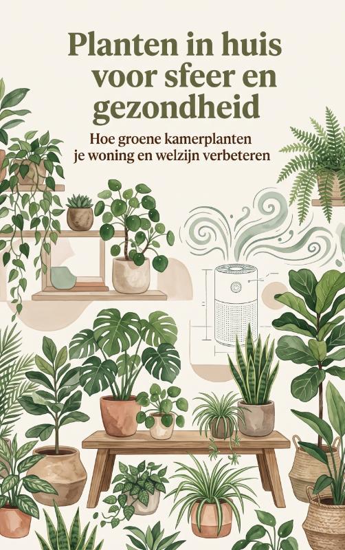Omslag van Planten in huis voor sfeer en gezondheid