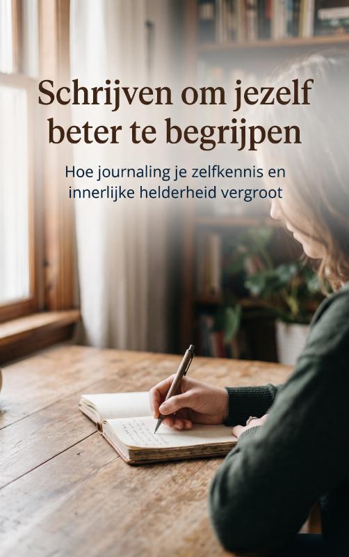 Omslag van Schrijven om jezelf beter te begrijpen