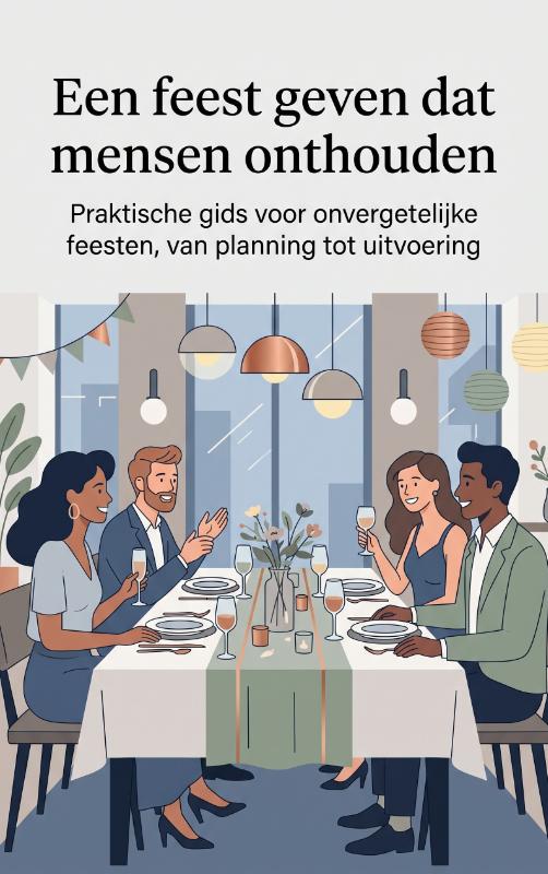Omslag van Een feest geven dat mensen onthouden