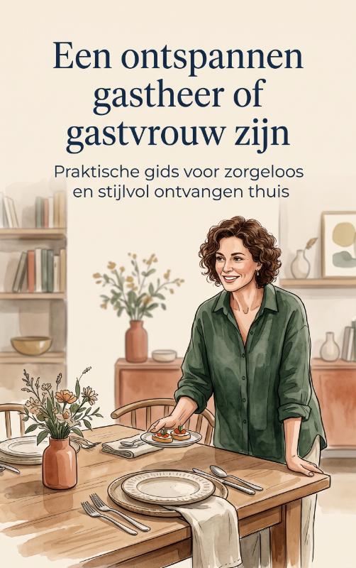 Omslag van Een ontspannen gastheer of gastvrouw zijn