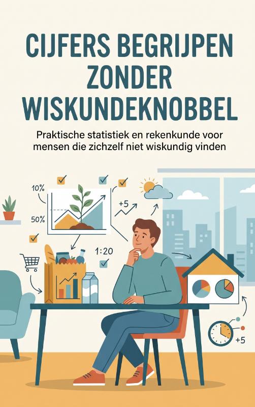 Omslag van Cijfers begrijpen zonder wiskundeknobbel