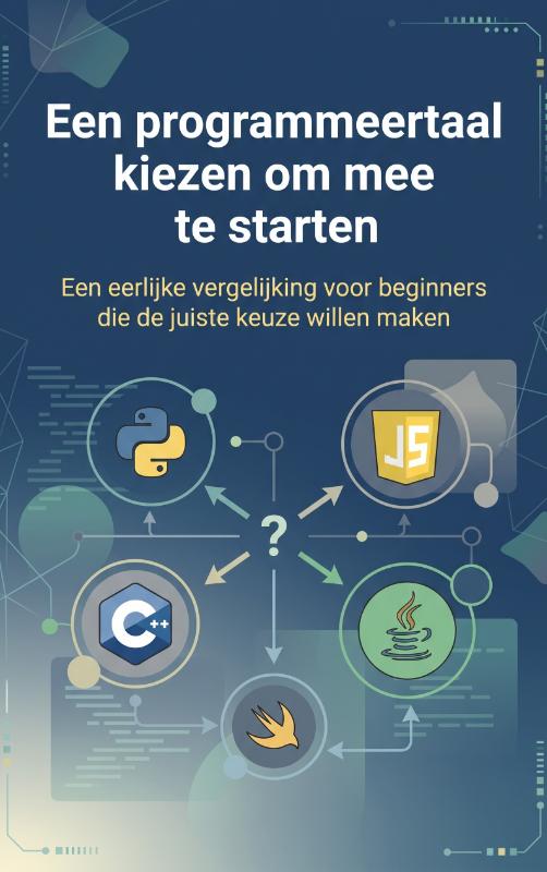 Omslag van Een programmeertaal kiezen om mee te starten