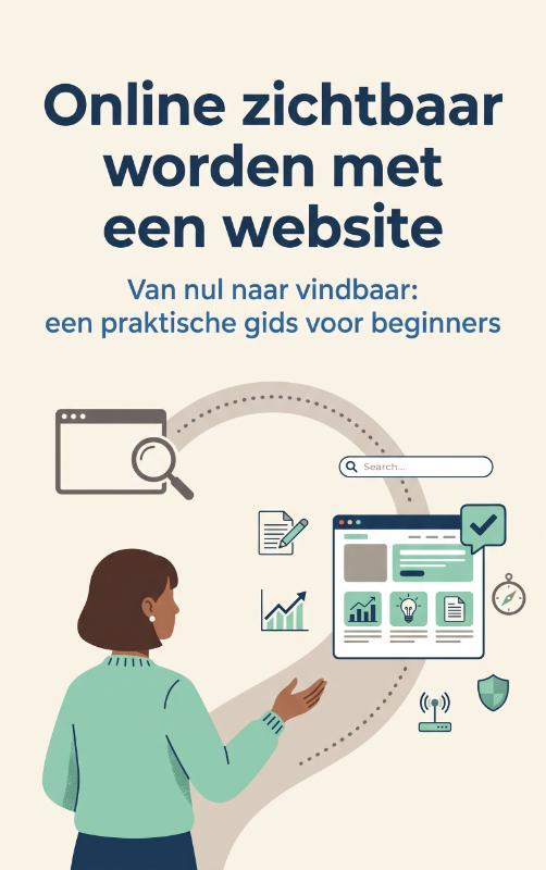 Omslag van Online zichtbaar worden met een website