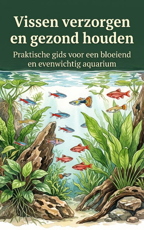 Omslag van Vissen verzorgen en gezond houden