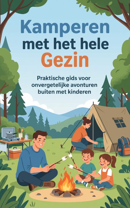 Omslag van Kamperen met het hele gezin