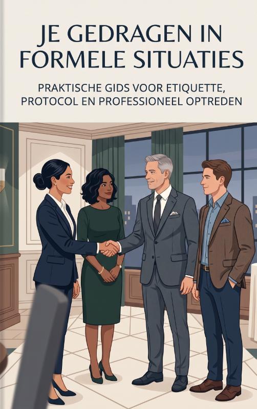 Omslag van Je gedragen in formele situaties