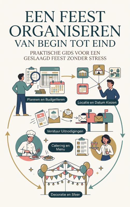 Omslag van Een feest organiseren van begin tot eind