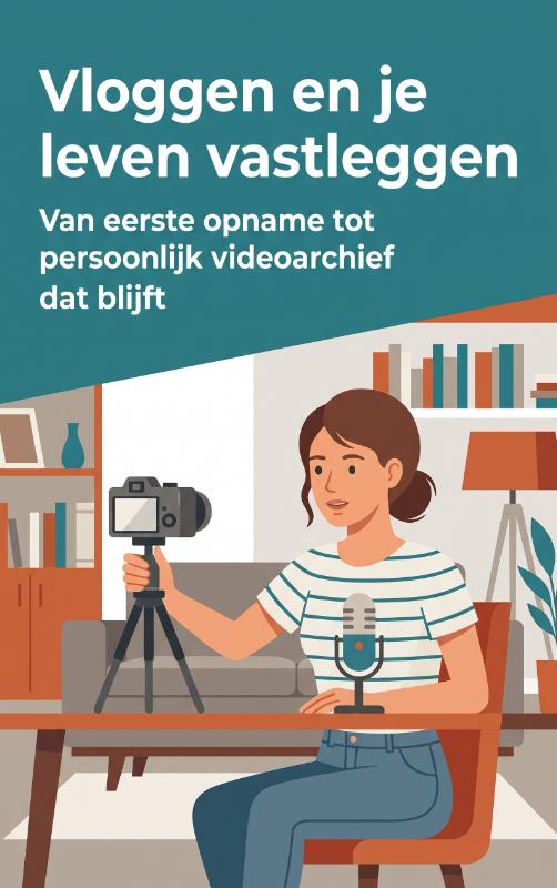 Omslag van Vloggen en je leven vastleggen