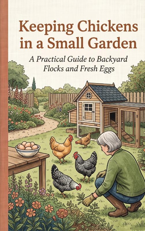 Omslag van Keeping Chickens in a Small Garden