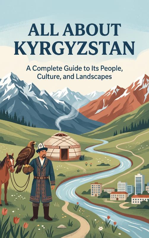 Omslag van All About Kyrgyzstan