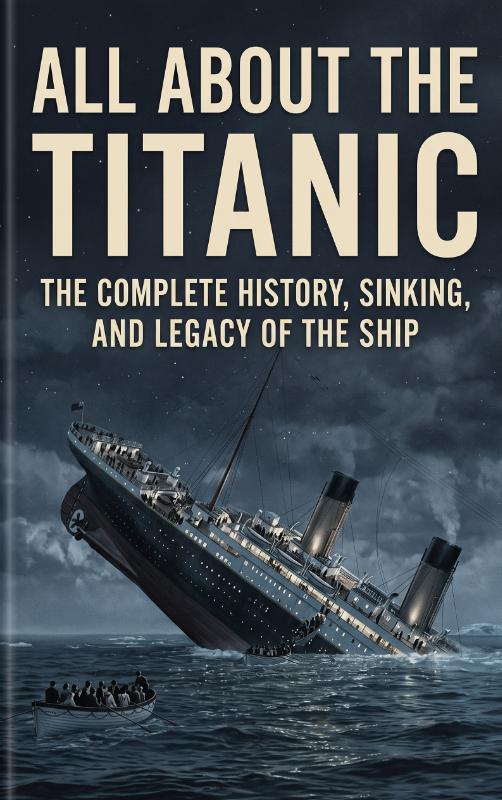 Omslag van All About the Titanic