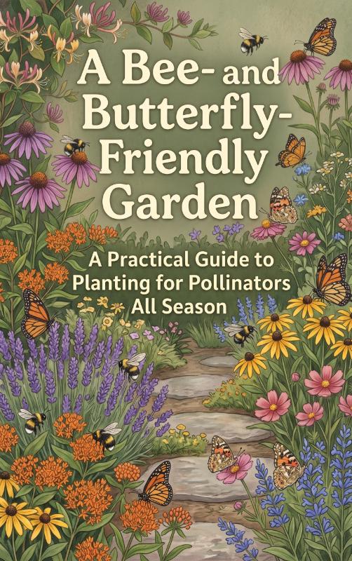 Omslag van A Bee- and Butterfly-Friendly Garden