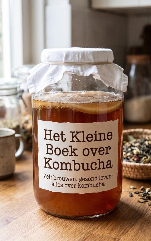 Omslag van Het Kleine Boek over Kombucha