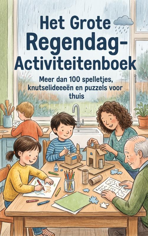 Omslag van Het Grote Regendag-Activiteitenboek