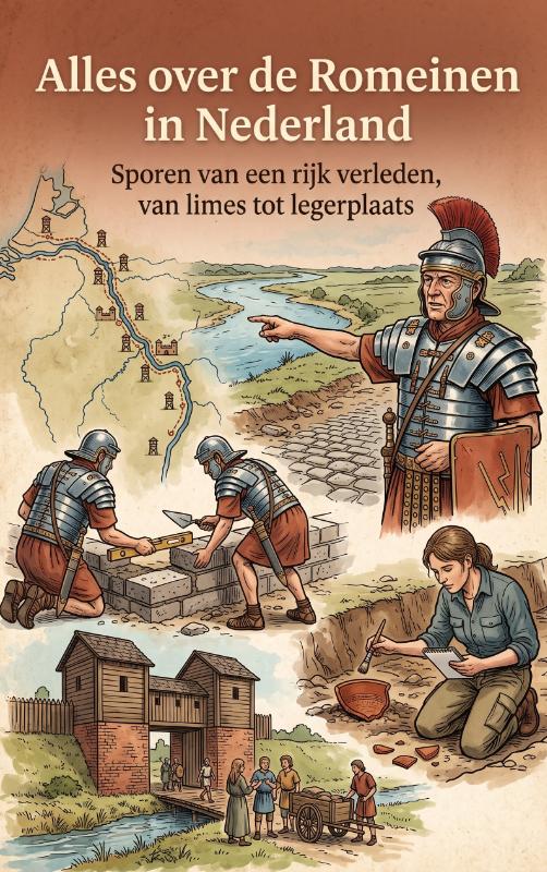 Omslag van Alles over de Romeinen in Nederland