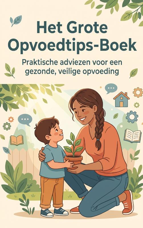 Omslag van Het Grote Opvoedtips-Boek
