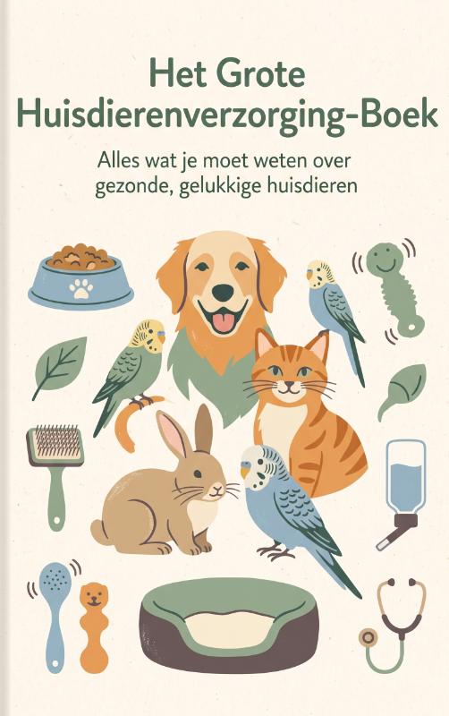 Omslag van Het Grote Huisdierenverzorging-Boek
