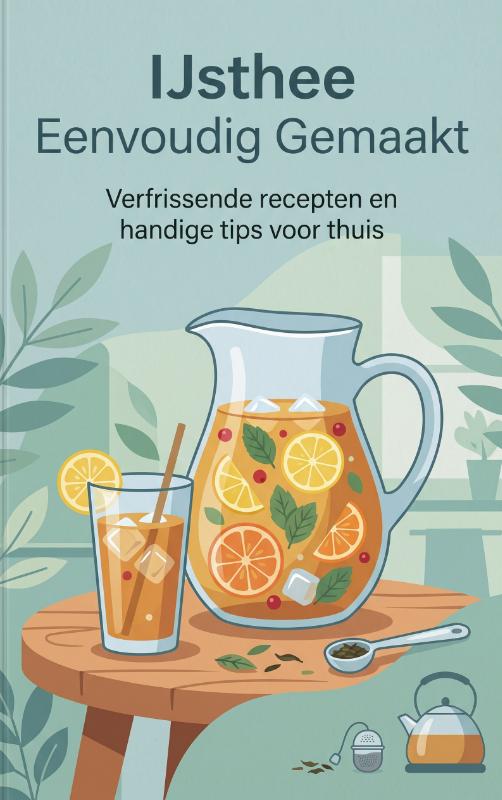 Omslag van IJsthee Eenvoudig Gemaakt