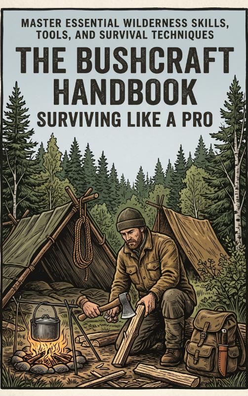 Omslag van The Bushcraft Handbook: Surviving Like a Pro