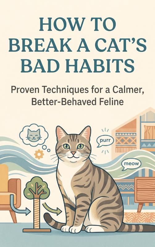 Omslag van How to Break a Cat's Bad Habits