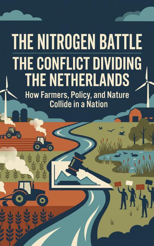 Omslag van The Nitrogen Battle: The Conflict Dividing the Netherlands