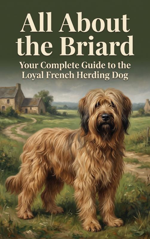 Omslag van All About the Briard