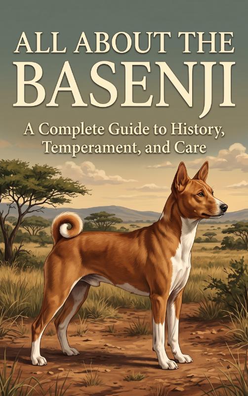 Omslag van All About the Basenji