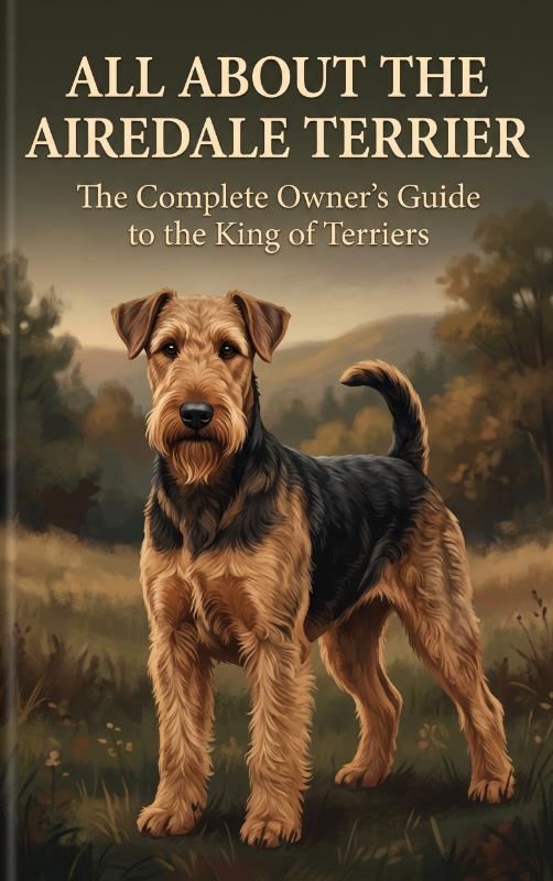 Omslag van All About the Airedale Terrier
