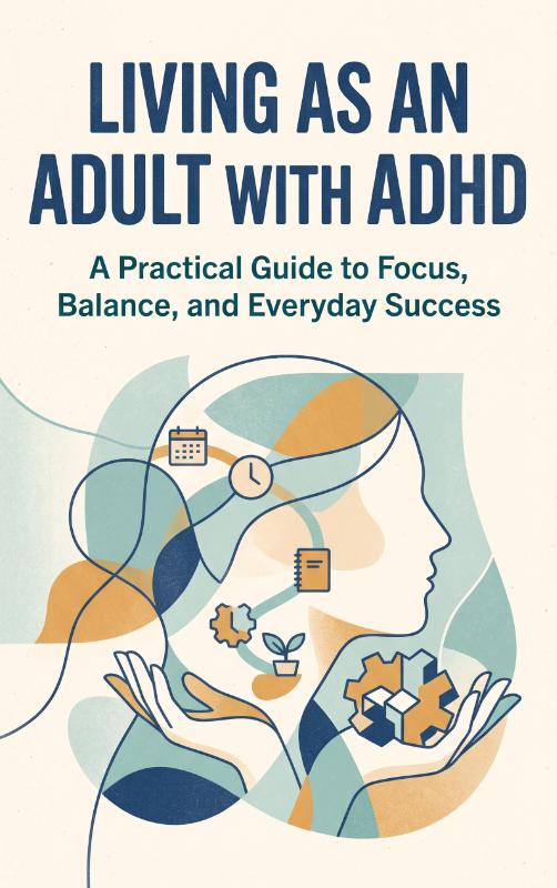 Omslag van Living as an Adult with ADHD