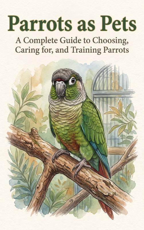 Omslag van Parrots as Pets