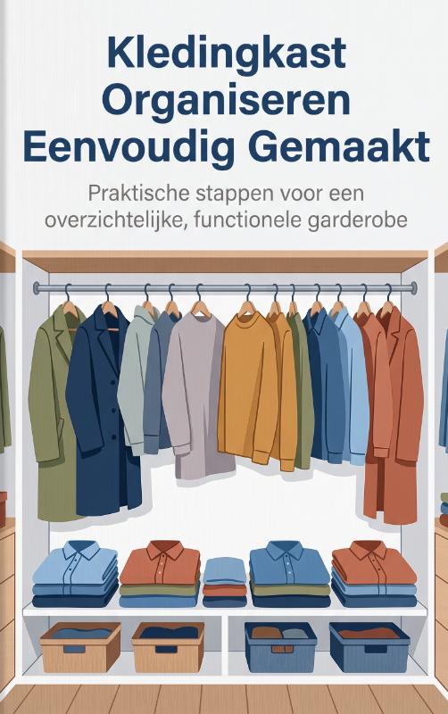 Omslag van Kledingkast Organiseren Eenvoudig Gemaakt
