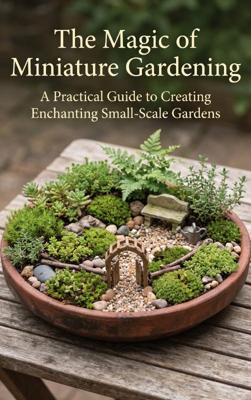 Omslag van The Magic of Miniature Gardening