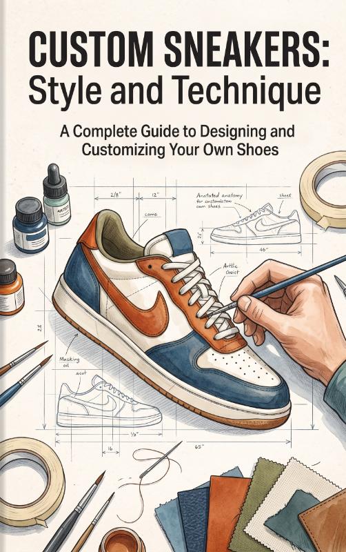 Omslag van Custom Sneakers: Style and Technique