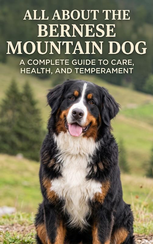 Omslag van All About the Bernese Mountain Dog