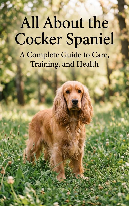 Omslag van All About the Cocker Spaniel