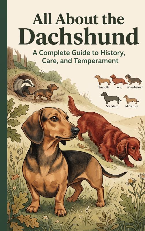 Omslag van All About the Dachshund