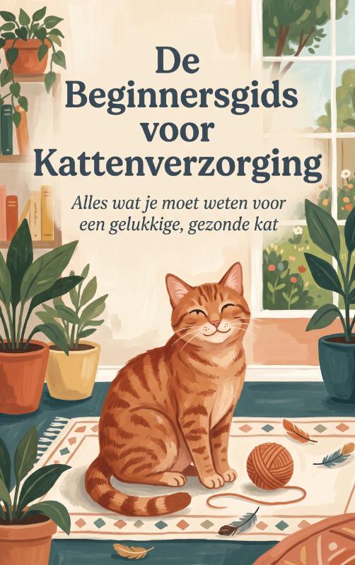 Omslag van De Beginnersgids voor Kattenverzorging