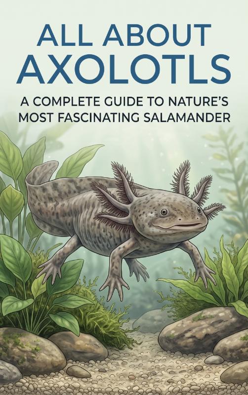 Omslag van All About Axolotls