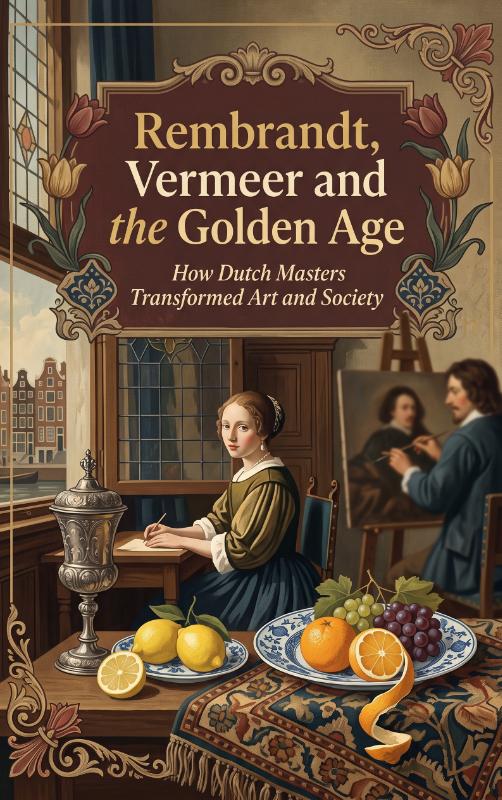 Omslag van Rembrandt, Vermeer and the Golden Age