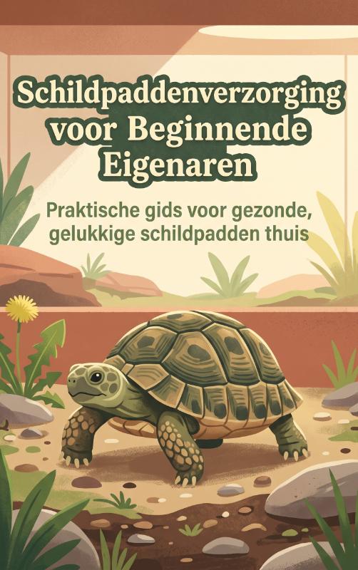 Omslag van Schildpaddenverzorging voor Beginnende Eigenaren