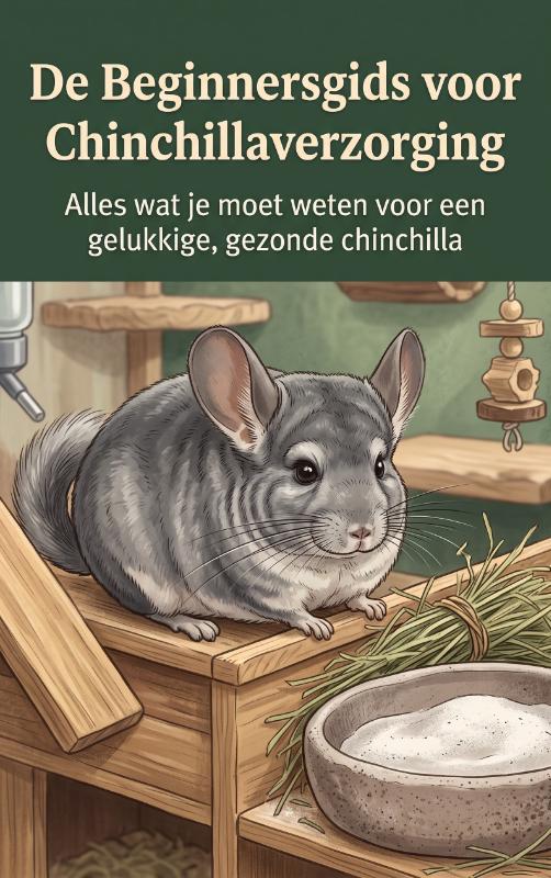 Omslag van De Beginnersgids voor Chinchillaverzorging