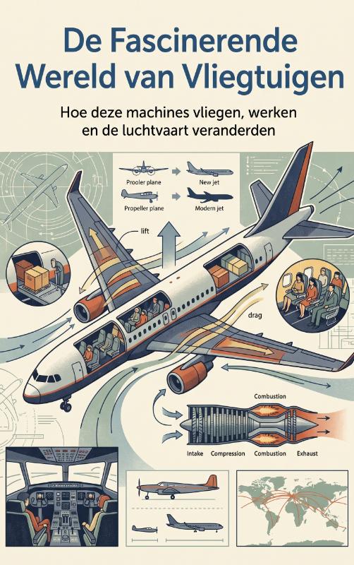 Omslag van De Fascinerende Wereld van Vliegtuigen