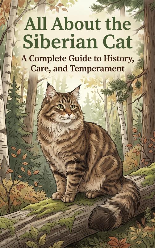 Omslag van All About the Siberian Cat