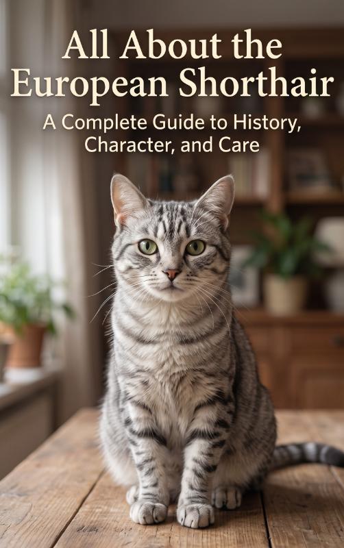 Omslag van All About the European Shorthair