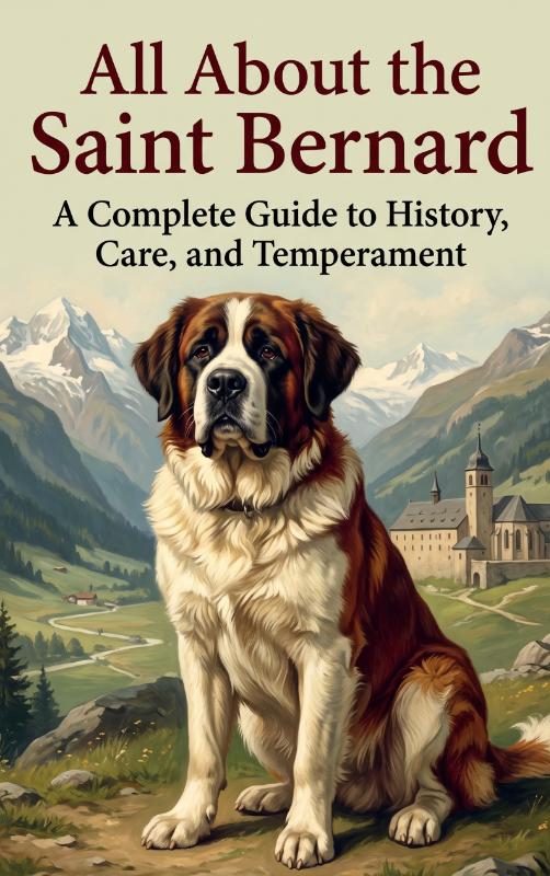 Omslag van All About the Saint Bernard