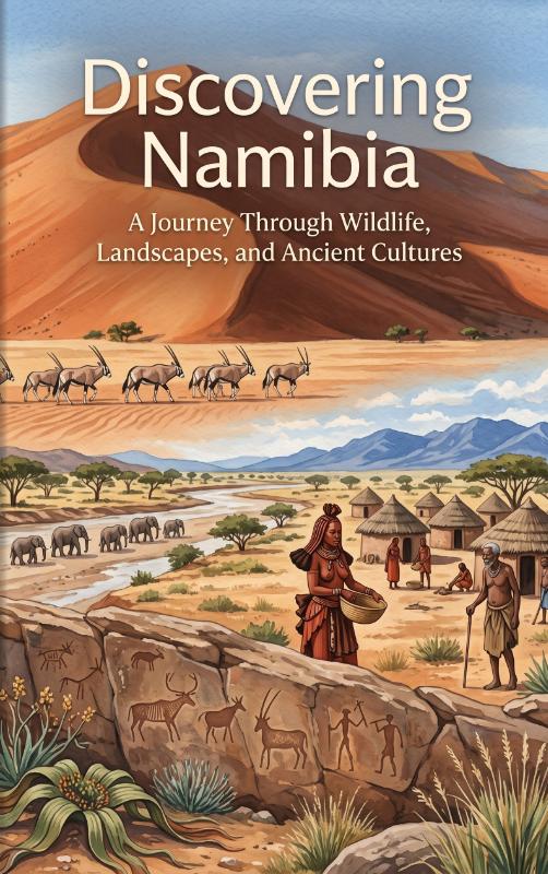 Omslag van Discovering Namibia
