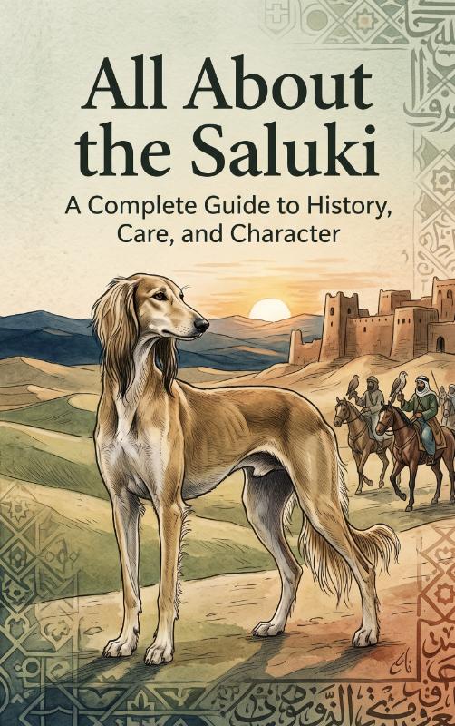 Omslag van All About the Saluki