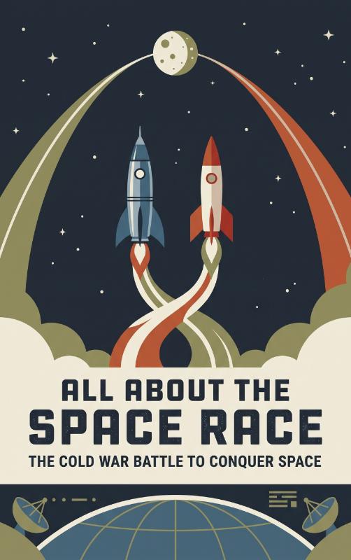 Omslag van All About the Space Race