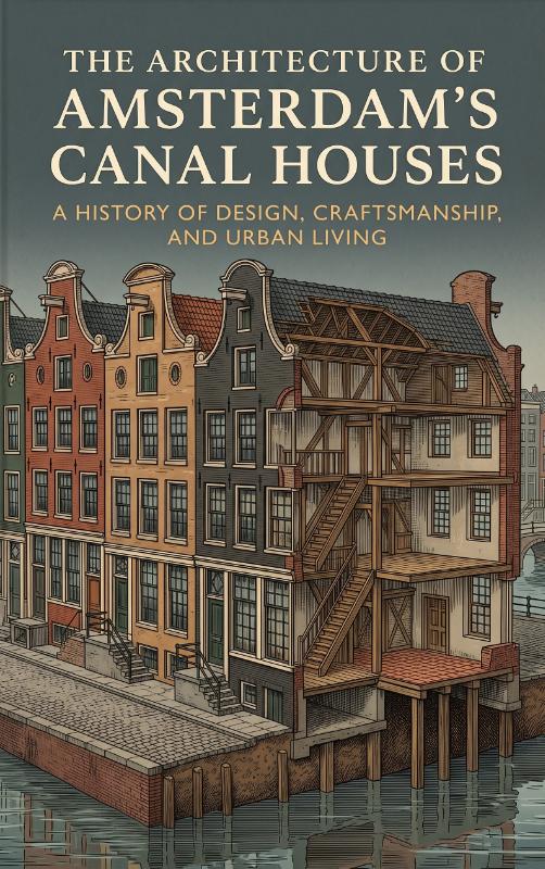 Omslag van The Architecture of Amsterdam's Canal Houses