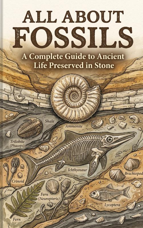 Omslag van All About Fossils